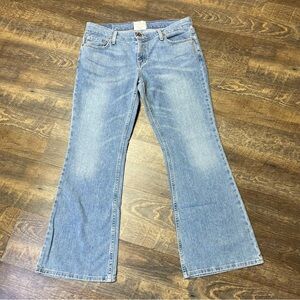 Vintage 90s Y2K American Eagle Hipster Fit Jeans Women 12 Short Low Rise Boho
